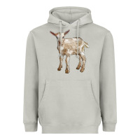 Moon Dust Baby Saanen Goat Heavyweight Hoodie - LillyAllenDesigns