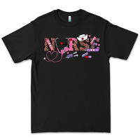 Black valentines day nurse Premium Tee - RanaPortraitStore