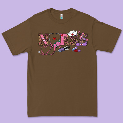 Valentines Day Nurse Premium Tee Designed By Ranaportraitstore