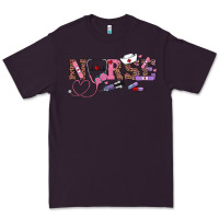Plum valentines day nurse Premium Tee - RanaPortraitStore