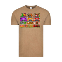 Vintage Coffee Hallothanksmas trucks Vintage Tee - texasbilliewilder