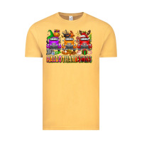 Vintage Mustard Hallothanksmas trucks Vintage Tee - texasbilliewilder