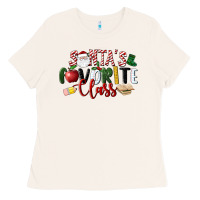 Bone Santa's Favorite Class Christmas Ladies Tee - LillyAllenDesigns