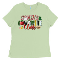 Matcha Santa's Favorite Class Christmas Ladies Tee - LillyAllenDesigns
