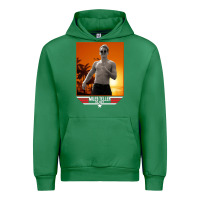 Emerald rooster topgun retro Urban Hoodie - lanVoArt