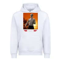 White rooster topgun retro Urban Hoodie - lanVoArt