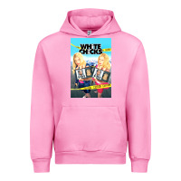 Fuchsia Pink white chicks Urban Hoodie - lanVoArt