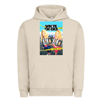 Pigment French Oak white chicks Urban Hoodie - lanVoArt