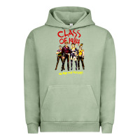 Pigment Oil Green class of 1984 (design 1) Urban Hoodie - lanVoArt