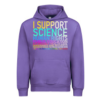 Tulip Hot Trend I Support Science Human Rights Public Education Urban Hoodie - lanVoArt
