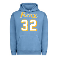Pigment Pebble Blue fletch Urban Hoodie - lanVoArt