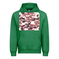 Emerald milky camouflage Urban Hoodie - BarkalooDesign