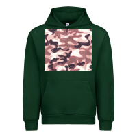 Forest Green milky camouflage Urban Hoodie - BarkalooDesign