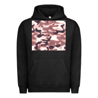 Pigment Black milky camouflage Urban Hoodie - BarkalooDesign