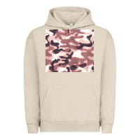 Pigment French Oak milky camouflage Urban Hoodie - BarkalooDesign