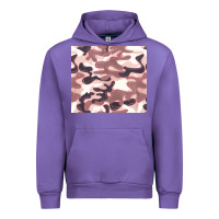 Tulip milky camouflage Urban Hoodie - BarkalooDesign