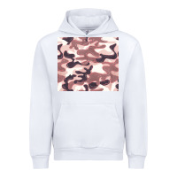 White milky camouflage Urban Hoodie - BarkalooDesign