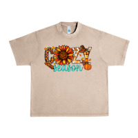 French Oak Cozy season Thanksgiving Urban Heavy Tee - NancyCooperArtShop
