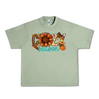Oil Green Cozy season Thanksgiving Urban Heavy Tee - NancyCooperArtShop