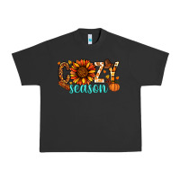Pigment Black Cozy season Thanksgiving Urban Heavy Tee - NancyCooperArtShop