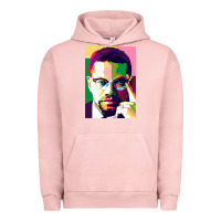 Pigment Salmon malcolm x Urban Hoodie - lanVoArt