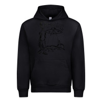 Black the alien paul Urban Hoodie - lanVoArt