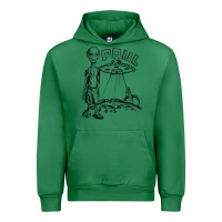 Emerald the alien paul Urban Hoodie - lanVoArt