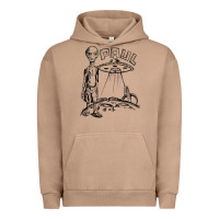 Pigment Burro the alien paul Urban Hoodie - lanVoArt
