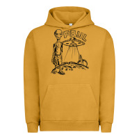 Pigment Peanut Butter the alien paul Urban Hoodie - lanVoArt