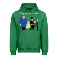 Emerald 60s milton the monster show characters and logotype Urban Hoodie - lanVoArt