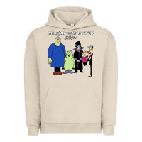Pigment French Oak 60s milton the monster show characters and logotype Urban Hoodie - lanVoArt
