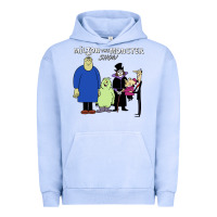 Pigment Grape Ice 60s milton the monster show characters and logotype Urban Hoodie - lanVoArt