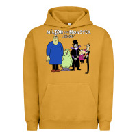 Pigment Peanut Butter 60s milton the monster show characters and logotype Urban Hoodie - lanVoArt