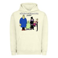 Pigment Pistachio 60s milton the monster show characters and logotype Urban Hoodie - lanVoArt