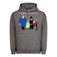 Pigment Tornado 60s milton the monster show characters and logotype Urban Hoodie - lanVoArt