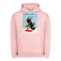 Pigment Salmon lancelot du lac   robert bresson film Urban Hoodie - lanVoArt
