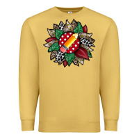 Antique Gold teacher sunflower Premium Sweatshirt - RacoonDesign