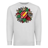 Dove Grey teacher sunflower Premium Sweatshirt - RacoonDesign
