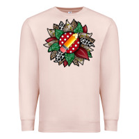 Pale Pink teacher sunflower Premium Sweatshirt - RacoonDesign
