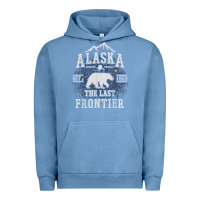 Pigment Pebble Blue alaska the last frontier shirt   adventure alaskan home gift t shirt Urban Hoodie - lanVoArt