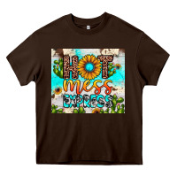 Chocolate Brown hot mess express Heavy Core Tee - JahusDesignShop