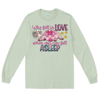 Matcha why fall in love when you can fall asleep Long Sleeve Tee - CowGirlArtShop