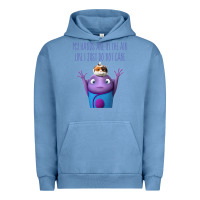 Pigment Pebble Blue oh home dreamworks Urban Hoodie - lanVoArt