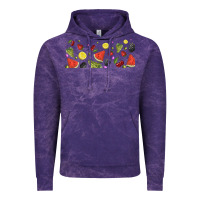 Cloud Purple summer fruits Vintage Hoodie - TumblerDesignByShophia