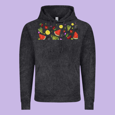Summer Fruits Vintage Hoodie Designed By Tumblerdesignbyshophia