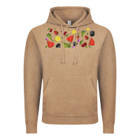 Vintage Coffee summer fruits Vintage Hoodie - TumblerDesignByShophia