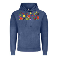 Vintage Denim summer fruits Vintage Hoodie - TumblerDesignByShophia