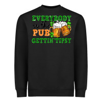 Black everybody in the pub gettin tipsy Heavyweight Sweatshirt - FaDigitalArtStudio