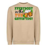Mushroom everybody in the pub gettin tipsy Heavyweight Sweatshirt - FaDigitalArtStudio