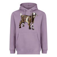Lavender Baby Tennessee Fainting Goat Heavyweight Hoodie - LillyAllenDesigns